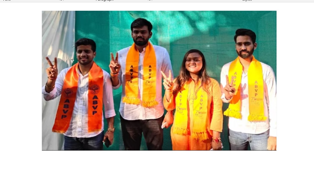DU छात्रसंघ चुनाव में ABVP का परचम..3 सीटों पर कब्ज़ा