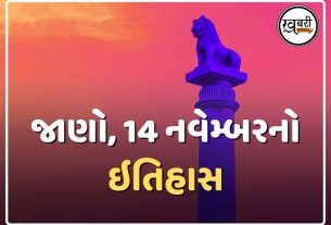 દેશ અને દુનિયામાં 14 નવેમ્બરનો ઇતિહાસ અનેક મહત્વની ઘટનાઓનો સાક્ષી છે અને ઘણી મહત્વપૂર્ણ ઘટનાઓ ઇતિહાસના પાનાઓમાં કાયમ માટે નોંધાઈ ગઈ છે.