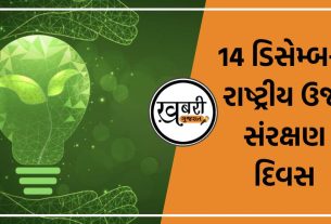 રાષ્ટ્રીય,ઉર્જા સંરક્ષણ દિવસ (National Energy Conservation Day) આ દિવસ લોકોમાં ઉર્જા બચત અને સંરક્ષણ વિષે જાગૃતિ કેળવવા તેમજ આ ક્ષેત્રે