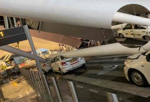 Accident at Delhi Airport