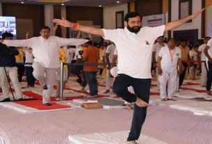 Haryana cm nayab singh saini yog
