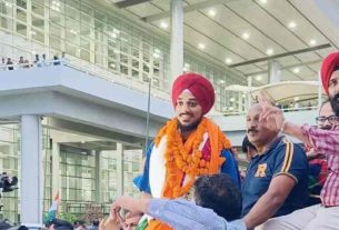 Royal welcome to T-20 World Champion Arshdeep Singh