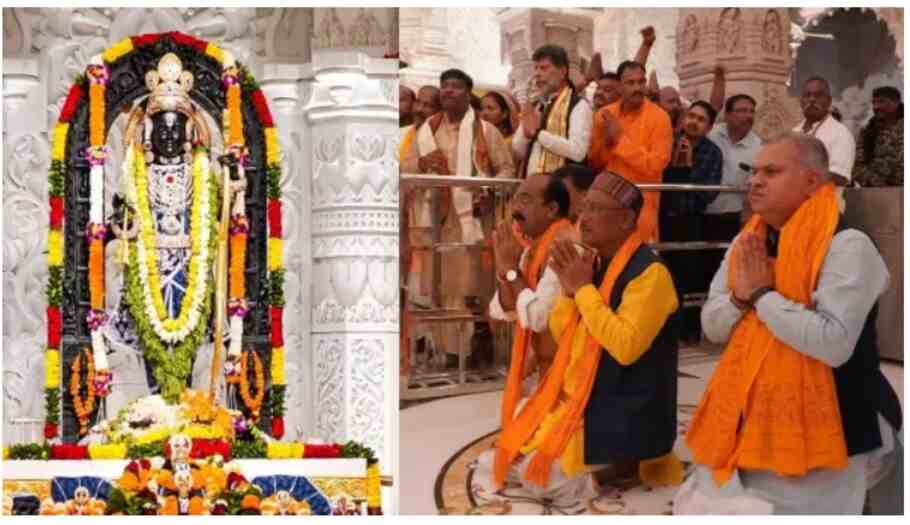 CM Vishnudev Sai reached Ayodhya