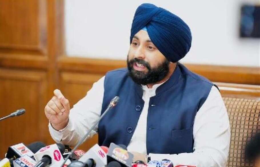 Big announcement by Minister Harjot Bains to promote sports in Punjab