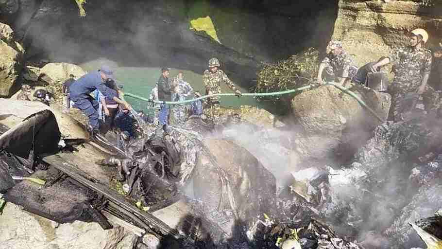 Nepal Plane Crash का वीडियो..चंद सेकेंड में जल उठा पूरा विमान