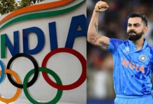 A 'Virat' message came from London, a special appeal for the players participating in Olympics