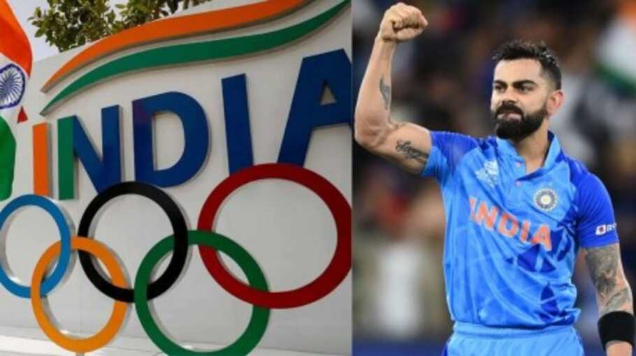 A 'Virat' message came from London, a special appeal for the players participating in Olympics