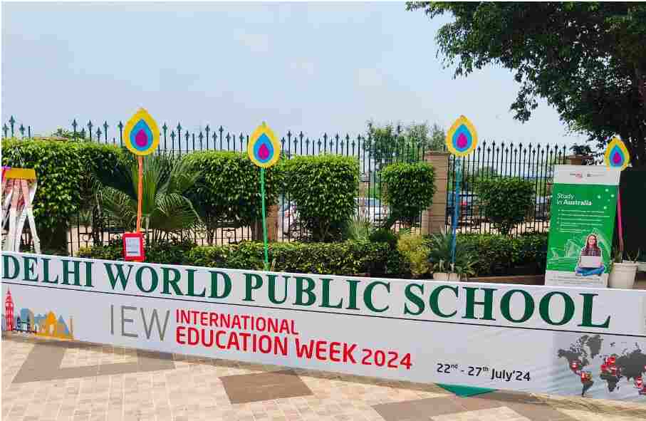 noida extension..internation education week in dwps