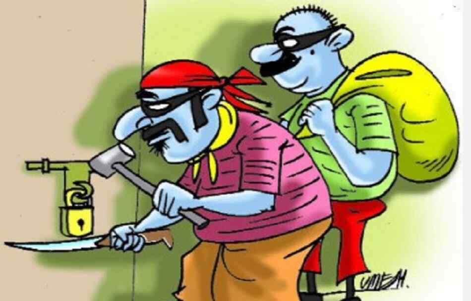 gold theft in noida