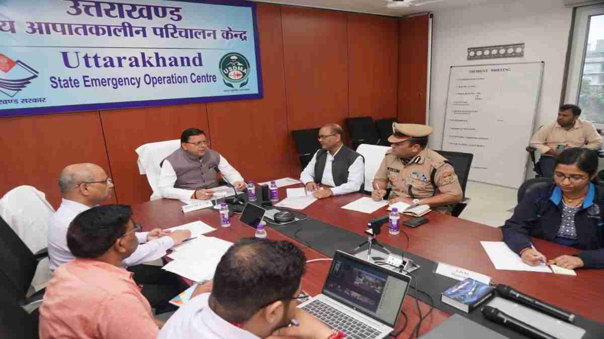 Red alert of heavy rain in Uttarakhand, CM Dhami asked all district magistrates to remain alert...