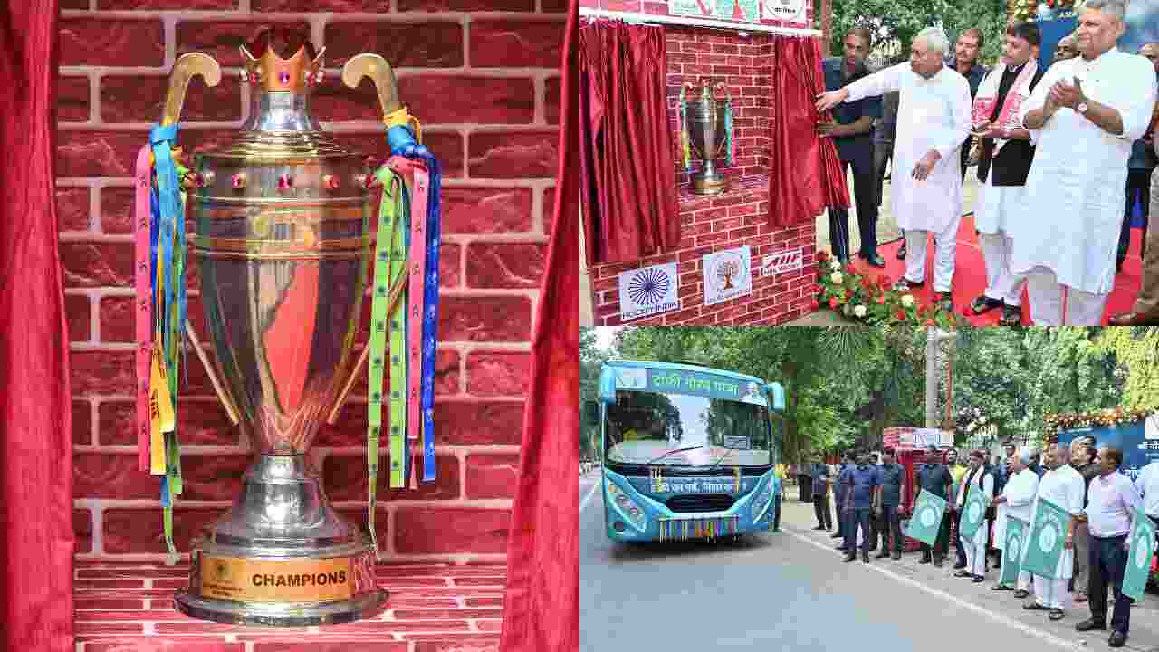 Nitish Kumar: Women ready to create history in Bihar, Nitish Kumar flags off Gaurav Yatra of Women's Asian Hockey Championship