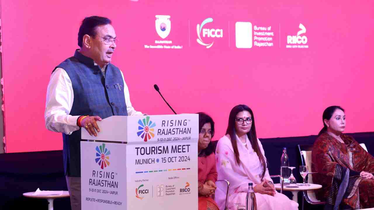 Bhajanlal Sharma: NRIs in Germany gave grand welcome to Rajasthan CM Bhajanlal