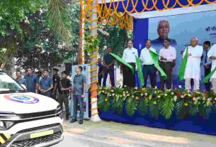 Nitish Kumar: Big step of Nitish government regarding road safety, inaugurated 38 highway patrol vehicles