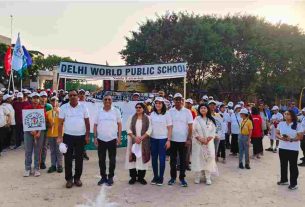 Walkathon organized by DWPS