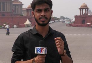 Young journalist om singh will start his new journey