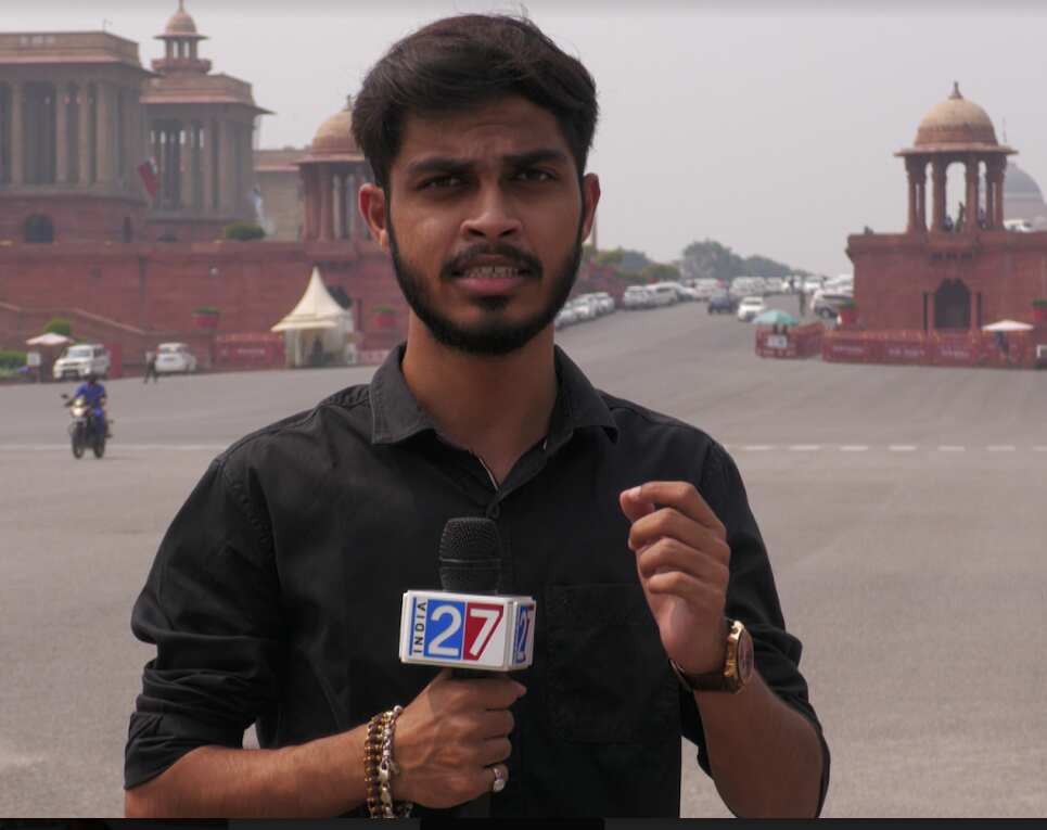 Young journalist om singh will start his new journey