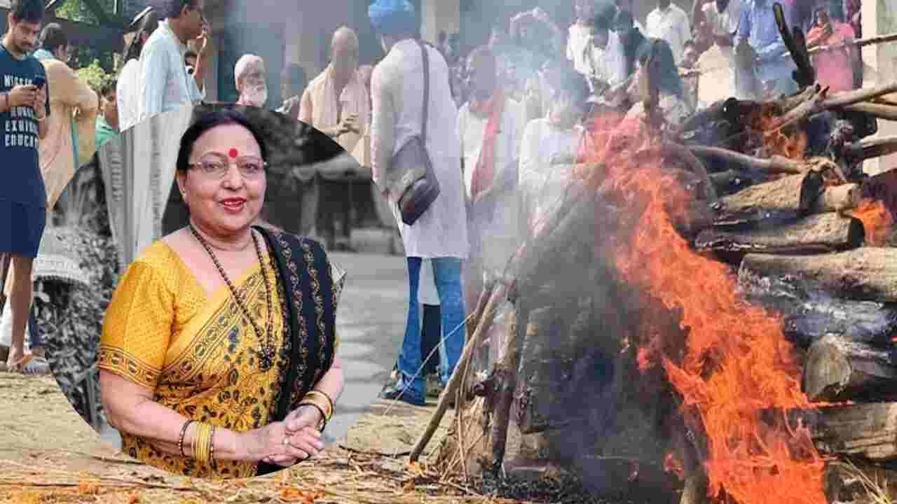 Sharda Sinha: 'Bihar Nightingale' Sharda Sinha merged into Panchatatva, cremated with state honours.