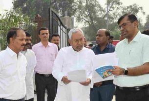 Nitish Kumar: Complete it by 11th November. Construction of Azad Memorial Park, instructions from CM Nitish