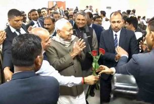 new year wishes to cm nitish kumar