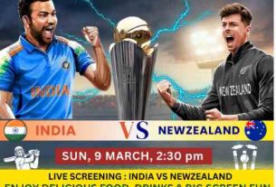 The SparQ: Live thrill of India-New Zealand final..plus 50% mega discount on food and drinks