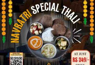 The SparQ brings Navratri Special..Enjoy the special thali for just Rs. 349