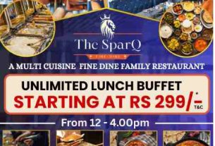 UNLIMITED LUNCH BUFFET AT RS 299