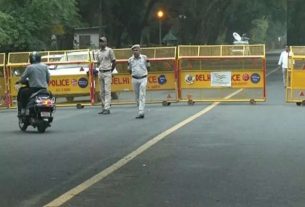 Delhi Road Closed
