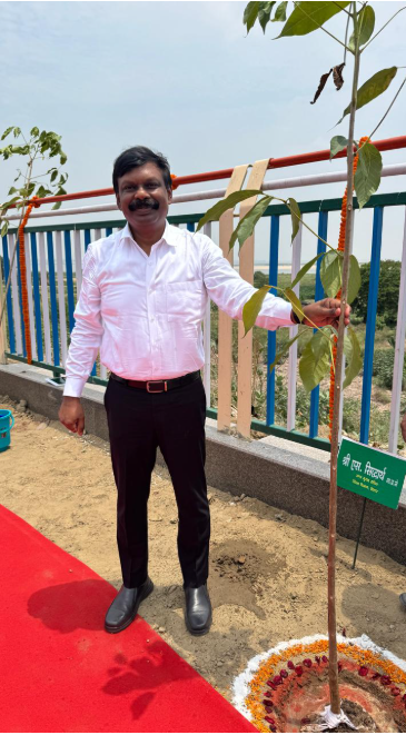 A resolution towards green Bihar: ACS of Education Department Dr. S. Siddharth planted trees on J.P. Ganga Path