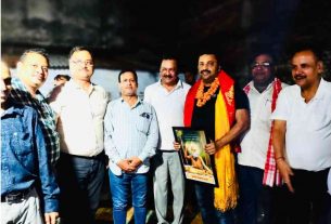 Zee Media's output head Subodh Singh honored in Deoria