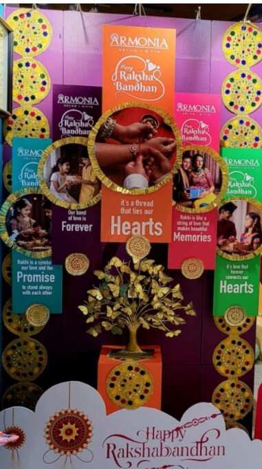 Armonia: Decorate the brother-sister relationship this Rakshabandhan with Armonia 'Decor and Gifts'