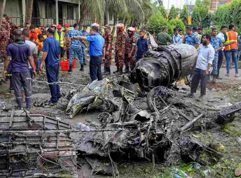 Bangladesh Plane Crash: 25 students, teacher, pilot killed