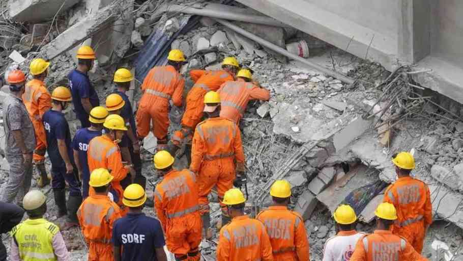 Delhi Building Collapse