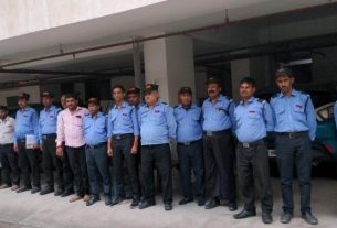 Guard-maintenance staff in Gaur Galaxy Society have not received salary for 2 months