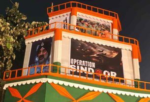 A glimpse of 'Operation Sindoor' at Lake View Park in Gaur City