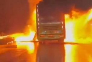 Hyderabad-Bangalore Bus Accident