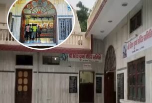 Noida: Shocking incident at Noida temple, huge anger among devotees