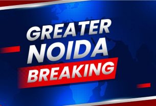 Greater Noida: Life in danger due to passion, watch the video