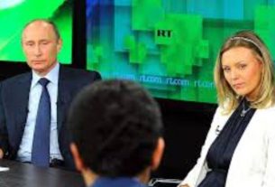 RUSSIA TODAY: Is a Hindi channel bringing Russia Today? Rumours are rife, she's the head of news.