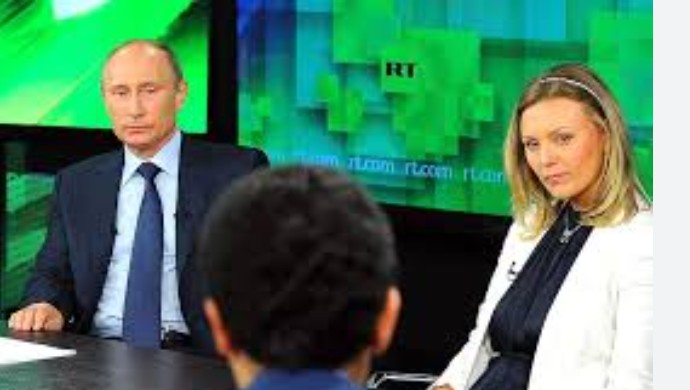 RUSSIA TODAY: Is a Hindi channel bringing Russia Today? Rumours are rife, she's the head of news.