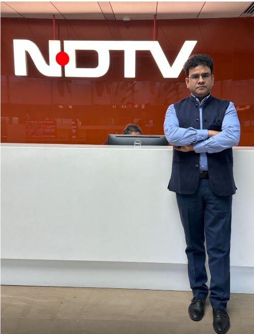 Shukla ji from ABP News has reached NDTV India.