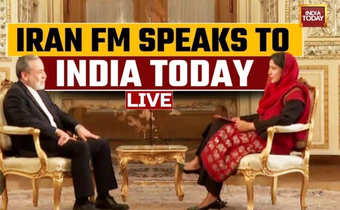'Ready for both war and peace...', Iranian Foreign Minister Araghchi on Aaj Tak, watch exclusive interview