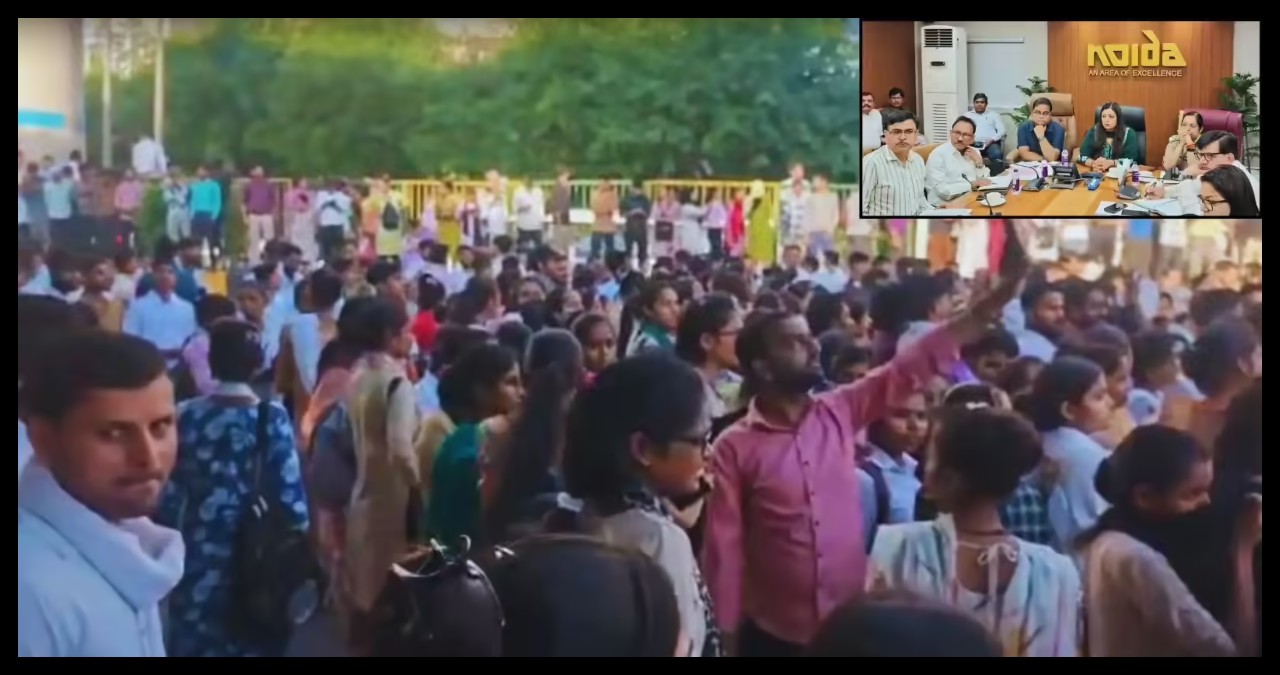 Noida Protest
