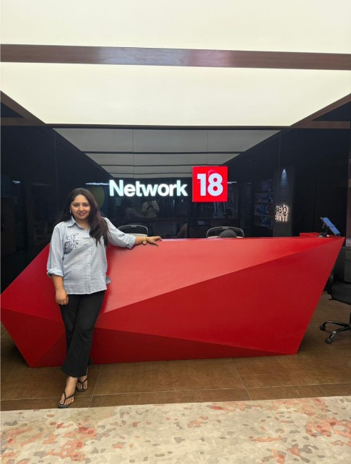 Aayushi Mishra begins a new innings with Network18, becoming a senior correspondent