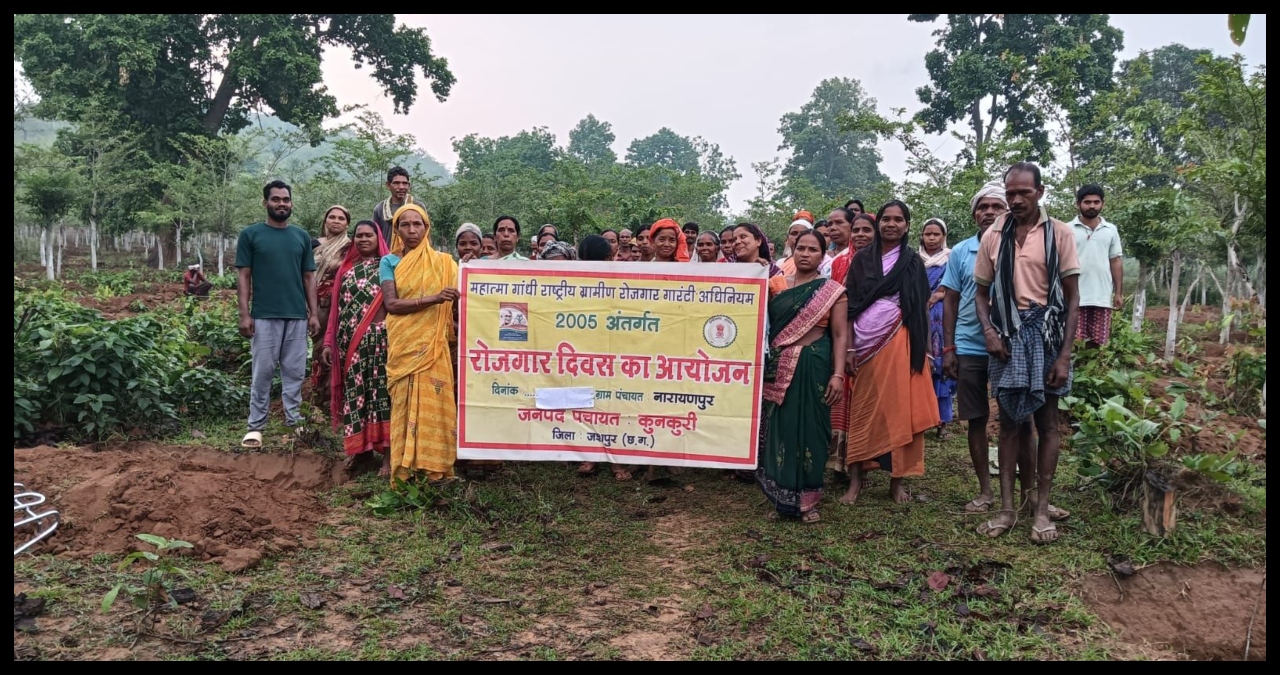 Chhattisgarh News: जशपुर की सभी ग्राम पंचायतों में रोजगार दिवस, मनरेगा से बढ़े रोजगार के अवसर