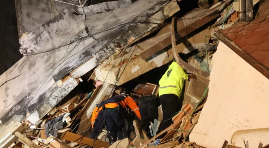 Images of devastation caused by the earthquake in Venezuela